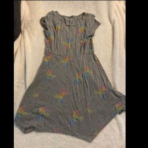 Girls SO unicorn dress Medium M (10)